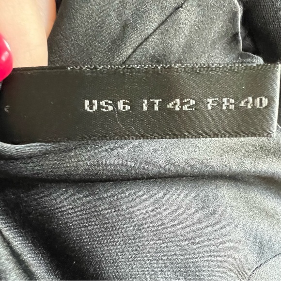 Donna Karan Collection Blazer Size 6 Black Double Breasted - Picture 7 of 7